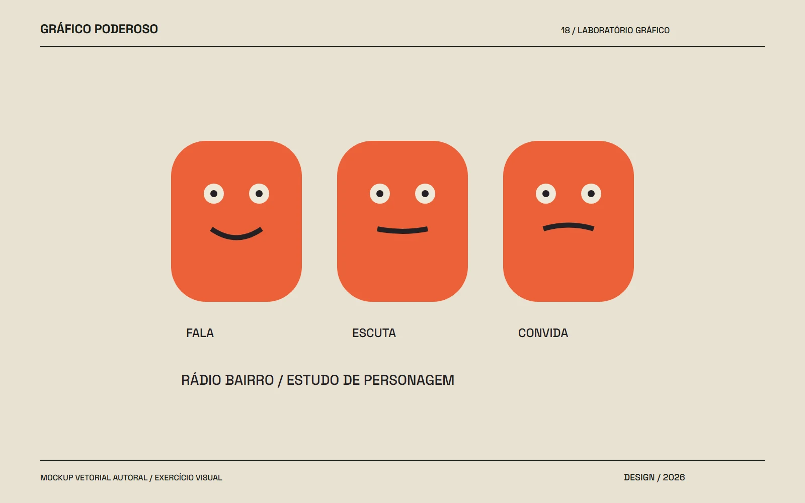 Mockup vetorial autoral: Mascote de marca: crie personalidade além da fofura