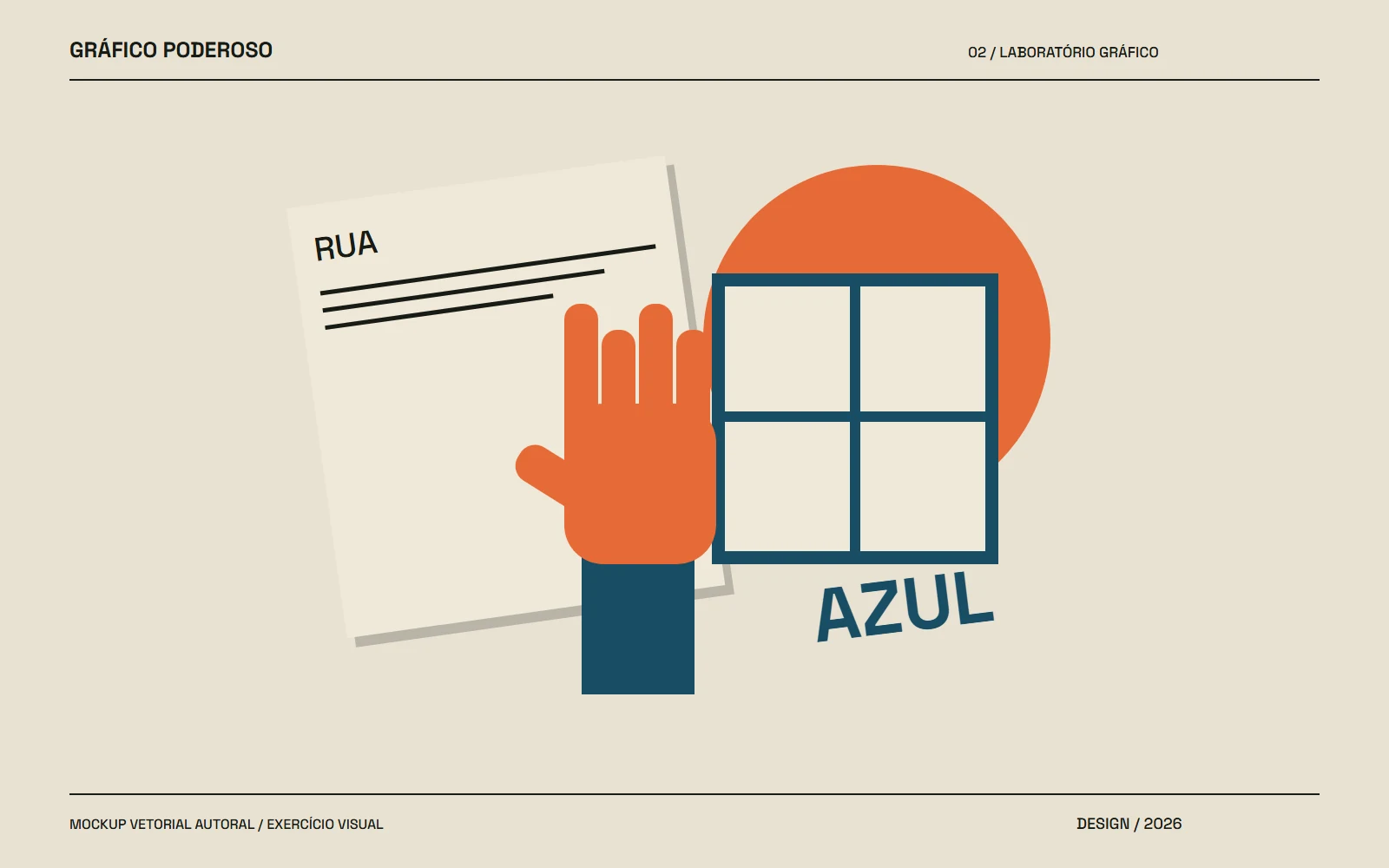 Mockup vetorial autoral: Colagem digital editorial: transforme recortes em uma história