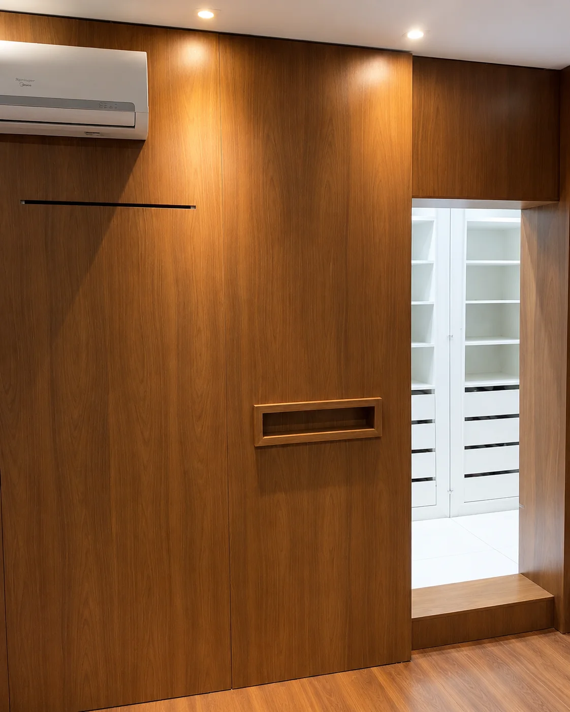 Closet Integrado em Madeira